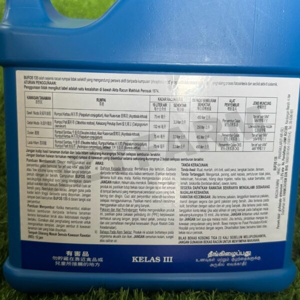 4L RACUN RUMPUT BUFOS GLUFOSINATE AMMONIUM 13.5% - Image 2