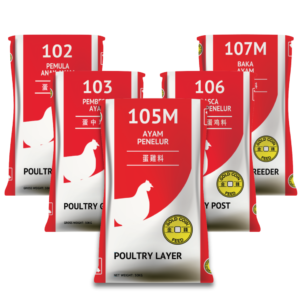 DEDAK AYAM TELUR GOLD COIN 105 50KG